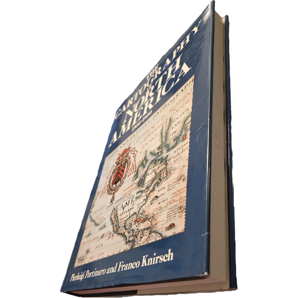 CARTOGRAPHY OF NORTH AMERICA 1500-1800 Portinaro Knirsch Crescent Map Art - Picture 2 of 8